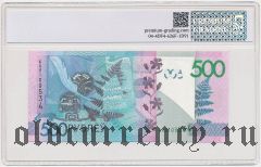 Беларусь, 500 рублей 2009 года. Серия: ХХ (Replacement/Замещение). В слабе PG