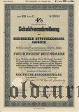 Rheinischen Hypothekenbank, Mannheim, 200 reichsmark 1941