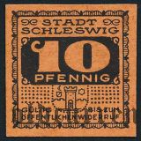 Шлезвиг (Schleswig), 10 пфеннингов 1920 года