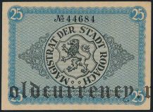 Родах (Rodach), 25 пфеннингов 1920 года