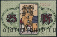 Вунзидель (Wunsiedel), 25 пфеннингов 1918 года. Вар. 2