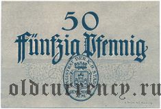 Гемюнден (Gemünden), 50 пфеннингов 1920 года