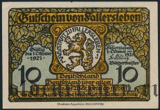 Фаллерслебен (Fallersleben), 10 пфеннингов 1920 года