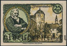 Фаллерслебен (Fallersleben), 25 пфеннингов 1920 года