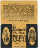 Нордхаузен (Nordhausen), упаковка от нотгельдов