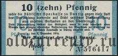 Данциг, 10 пфеннингов 1916 года