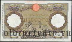 Италия, 100 лир 1939 года