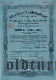 Deutschen Centralbodenkredit, Berlin, 8% Goldpfandbrief, 1000 reichsmark 1928.