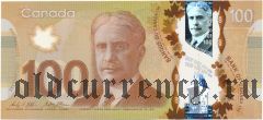 Канада, 100 долларов 2011 года. Полимерная