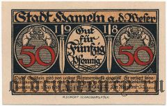 Хамельн (Hameln), 50 пфеннингов 1918 года