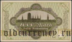 Данциг, 1000 марок 1922 года