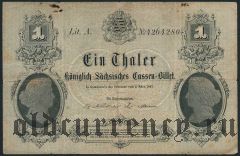 Германия, 1 талер 1867 года