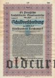 Preussische Staatsanleibe, Берлин, 500 рейхсмарок 1940 года