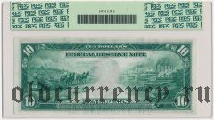 США, 10 долларов 1914 года. Даллас. Burke-Houston. В слабе PCGS