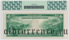 США, 10 долларов 1914 года. Атланта. White-Mellon. В слабе PCGS