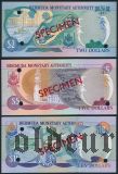 Бермуды, 2-100 долларов 2000 года. Комплект образцов