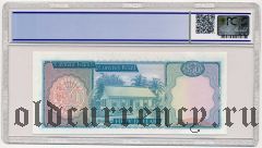 Каймановы Острова, 50 долларов 1974 года. В слабе PCGS 65