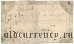 Франция, 50 ливров 1792 года. Подпись: Boileau