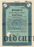 Pommerschen Landschaft, Stettin, 1000 рейхсмарок 1940