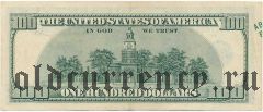 США, 100 долларов 1996 года. Брак