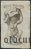 США, Южная Королина, 50 долларов 1779 года