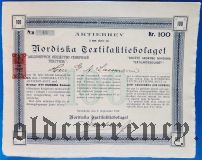 Акционерное общество Северный текстиль, 100 крон 1919 года