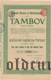 Тамбовское горно-металлургическое общество, акция на 250 франков 1911 года