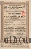 Общество Московско-Киево-Воронежской железной дороги, 500 марок 1909 года