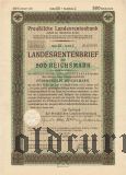 Preussische Laandesrentenbank, Берлин, 500 рейхсмарок 1940 года