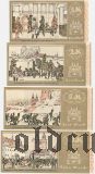 Виттенберг (Wittenberg), комплект из 8 гросгельдов 1922 года (1 марка с портретом Петра I)