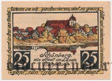 Шёнберг (Schönberg), 25 пфеннингов (1921) года