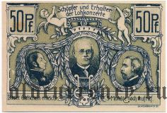 Зондерсхаузен (Sondershausen), 50 пфеннингов 1921 года