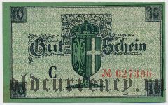 Нойс (Neuss), 10 пфеннингов 1919 года