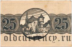 Битбург (Bitburg), 25 пфеннингов 1920 года