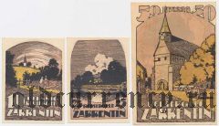 Царрентин (Zarrentin), 3 нотгельда 1922 года