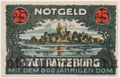 Ратцебург (Ratzeburg), 25 пфеннингов 1921 года