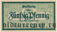 Киль (Kiel), 50 пфеннингов 1918 года