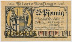 Фреден (Vreden), 25 пфеннингов 1917 года