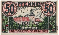 Винзен (Winsen), 50 пфеннингов 1921 года