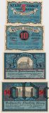 Торгау (Torgau), 4 нотгельда 1921 года. Вар. 1