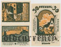 Тессин (Tessin), 3 нотгельда 1922 года