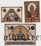 Тетеров (Teterow), 3 нотгельда 1921 года