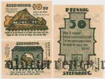 Штернберг (Sternberg), 3 нотгельда 1922 года