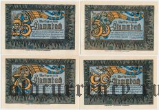 Штаммбах (Stammbach), 4 нотгельда 1921 года