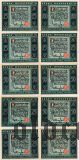 Остерфельд (Osterfeld), 10 нотгельдов 1921 года