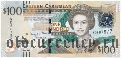 Восточные Карибы, 100 долларов (2012) года