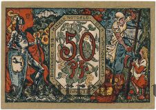 Теттнанг (Tettnang), 50 пфеннингов 1918 года