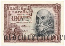 Испания, 1 песета 1953 года