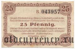 Ганновер (Hannover), 25 пфеннингов 1917 года