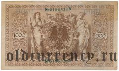 Германия, 1000 марок 1910 года